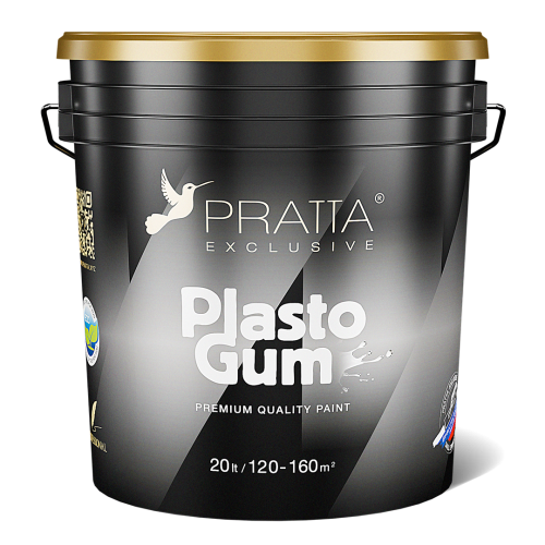 Краска интерьерно-экстерьерная Pratta Plastogum (База D/A) — глубокоматовая, самоочищающаяся, под колеровку в темные тона