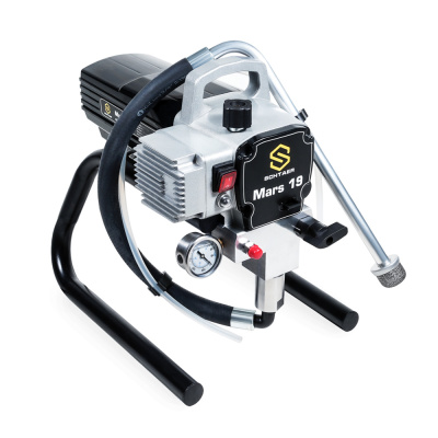 Окрасочный аппарат SCHTAER MARS 19 (Airless), поршневой, 1.9 л/мин, 214 бар