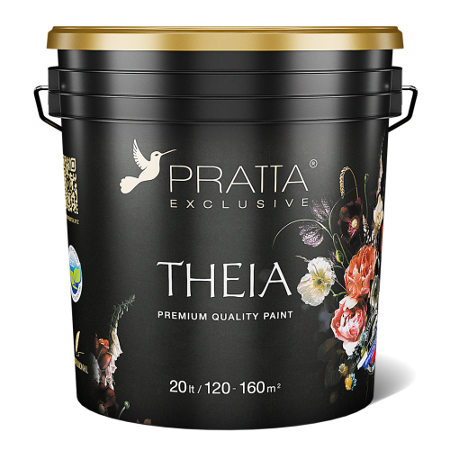 Краска интерьерная Pratta Theia (База P/T) — глубокоматовая, раскат без полос, белая и под светлые тона