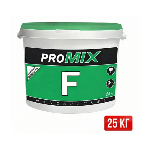 PROMIX F — суперфинишная готовая полимерная шпаклёвка под высококачественную покраску (Q4)