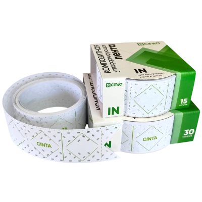 Армирующая лента Cinta IN для внутренних углов и стыков ГКЛ 4