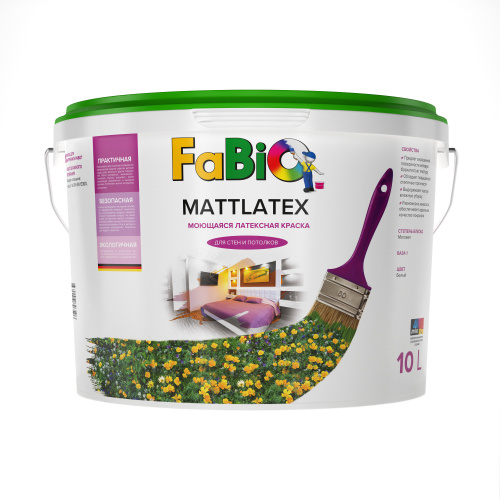 Краска FaBio Mattlatex  b1