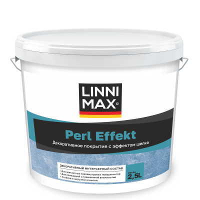LINNIMAX Perl Effekt — декоративное покрытие с эффектом шелка
