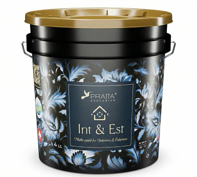 Pratta INT&EST — универсальная моющаяся матовая краска на виниловой основе