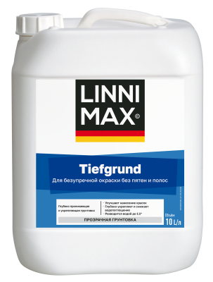 Грунтовка глубокого проникновения Linnimax Tiefgrund