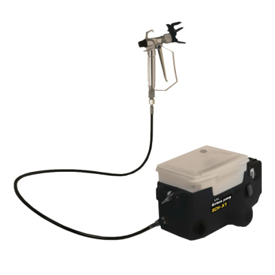 Аккумуляторный безвоздушный краскораспылитель SCHTAER SCH-X1 (Airless), 1,1 л/мин, 170 бар, 21 В, 500 Вт, бак 1,7 л