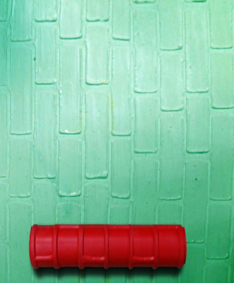 Фактурный валик для декоративной штукатурки с эффектом 