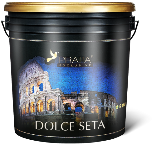 Pratta DOLCE SETA — декоративная штукатурка с эффектом классического мокрого шёлка