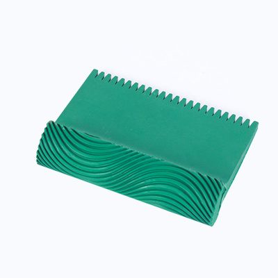 Аппликатор для имитации текстуры дерева GW (ширина 10 см), шпатель (штамп) для придания декоративных эффектов штукатурки и краски