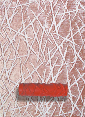 Фактурный валик для декоративной штукатурки с эффектом "Короед" 187 (180 мм)