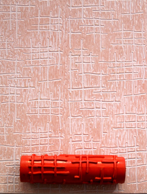 Фактурный валик для декоративной штукатурки с эффектом 