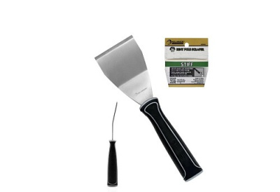 Шпатель изогнутый Rollingdog 50448 с резьбовым соединением для удлинителя 2