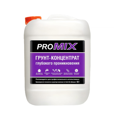 Грунт-концентрат Promix глубокого проникновения