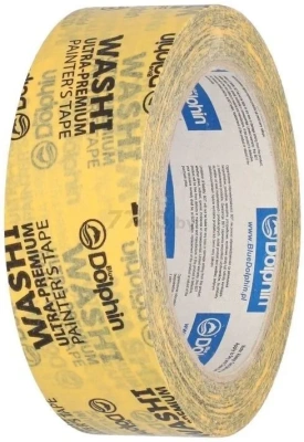 Малярная лента Blue Dolphin Washi Ultra Premium — премиальная washi-лента для сверхчётких линий