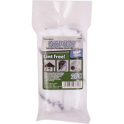 Мини-валик ROLLINGDOG NYPOLY 10 см, полиэстер/полиамид, упаковка 2 шт.