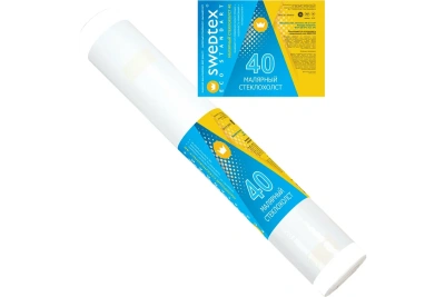 Малярный стеклохолст Swedtex, 1м*50м / Плотность 40 гр. м2