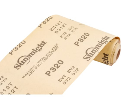 Шлифовальная Бумага в Рулоне Sunmight GOLD B312TV 115мм х 5м, золотистая