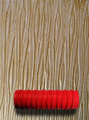 Фактурный валик для декоративной штукатурки с эффектом 