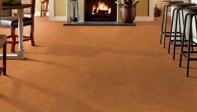 Микроцемент в венецианском стиле в гостиной комнате